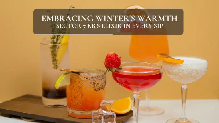 Hot Alcoholic Drinks: Sector 7 Kitchen And Bar Elixir In Every Sip